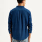 Men's Solid Regular Fit Denim Shirt