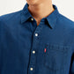 Men's Solid Regular Fit Denim Shirt - 5f17d99f-989e-4c99-b809-7708ef8305db View