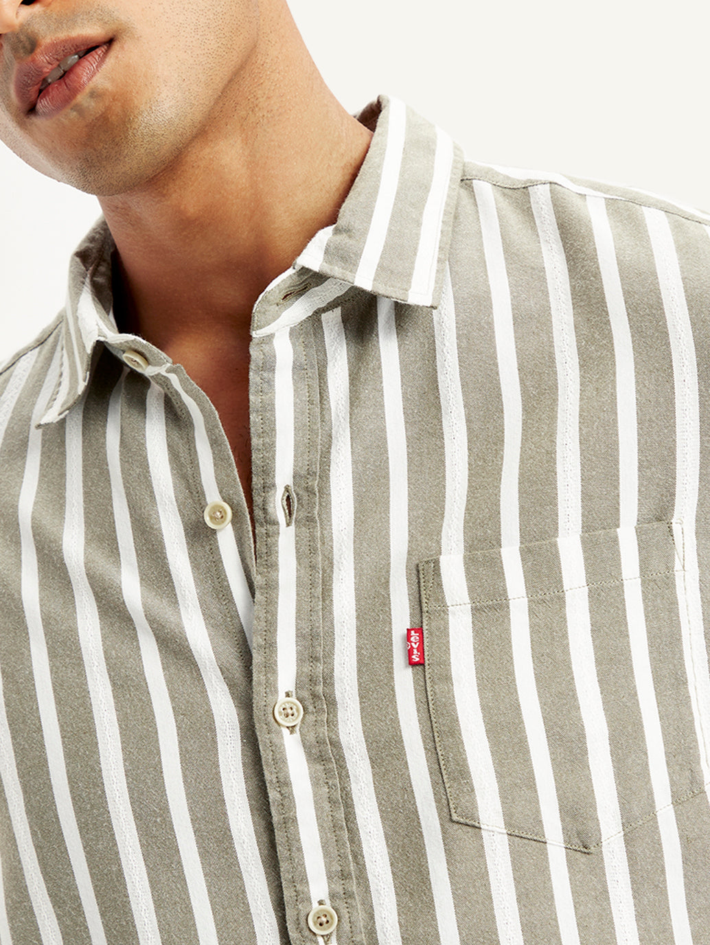 Men's Striped Regular Fit Shirt