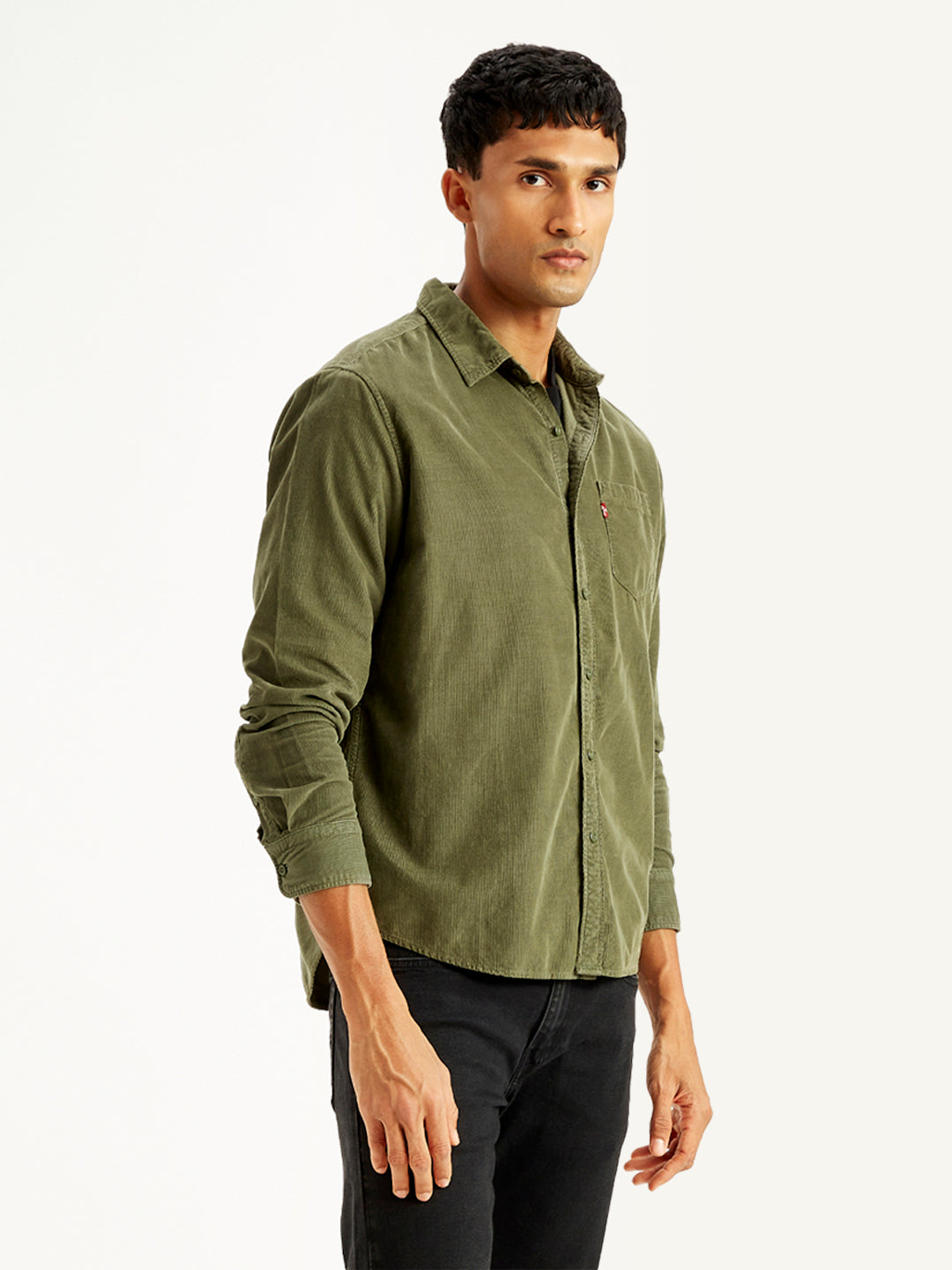 Men's Solid Regular Fit Shirt