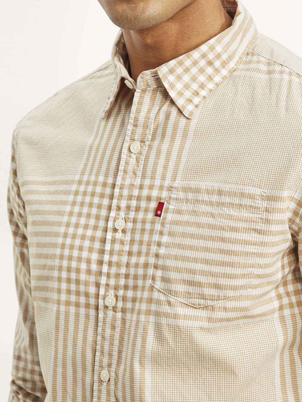 Men's Checkered Slim Fit Shirt – Levis India Store