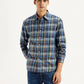 Men's Plaid Multi Color Slim Fit Shirt - Styleshot View
