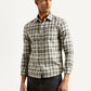 Men's Checkered Multi Color Slim Fit Shirt - Styleshot View