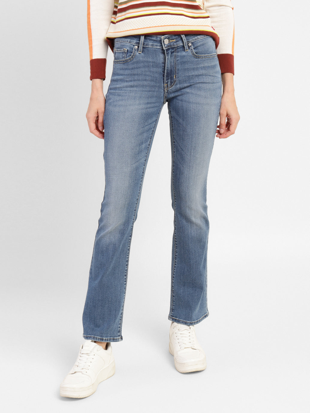 Women's Mid Rise 715 Bootcut Fit Jeans
