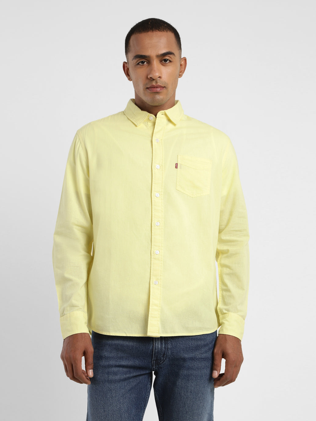 Men's Solid Slim Fit Shirt