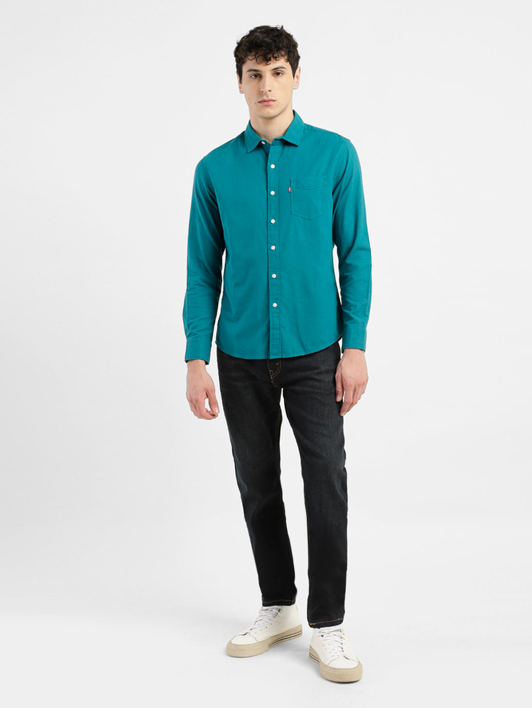 Men's Solid Slim Fit Shirt