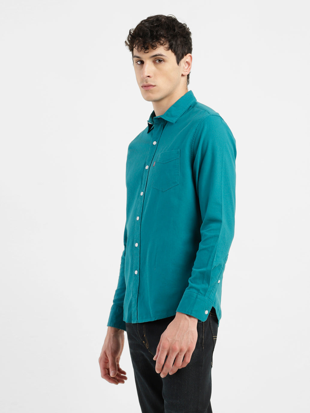 Men's Solid Slim Fit Shirt