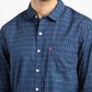 Men's Geometric Print Slim Fit Shirt - 92d22ee6-fb46-49ef-8532-2bbf6bb8f6d1 View