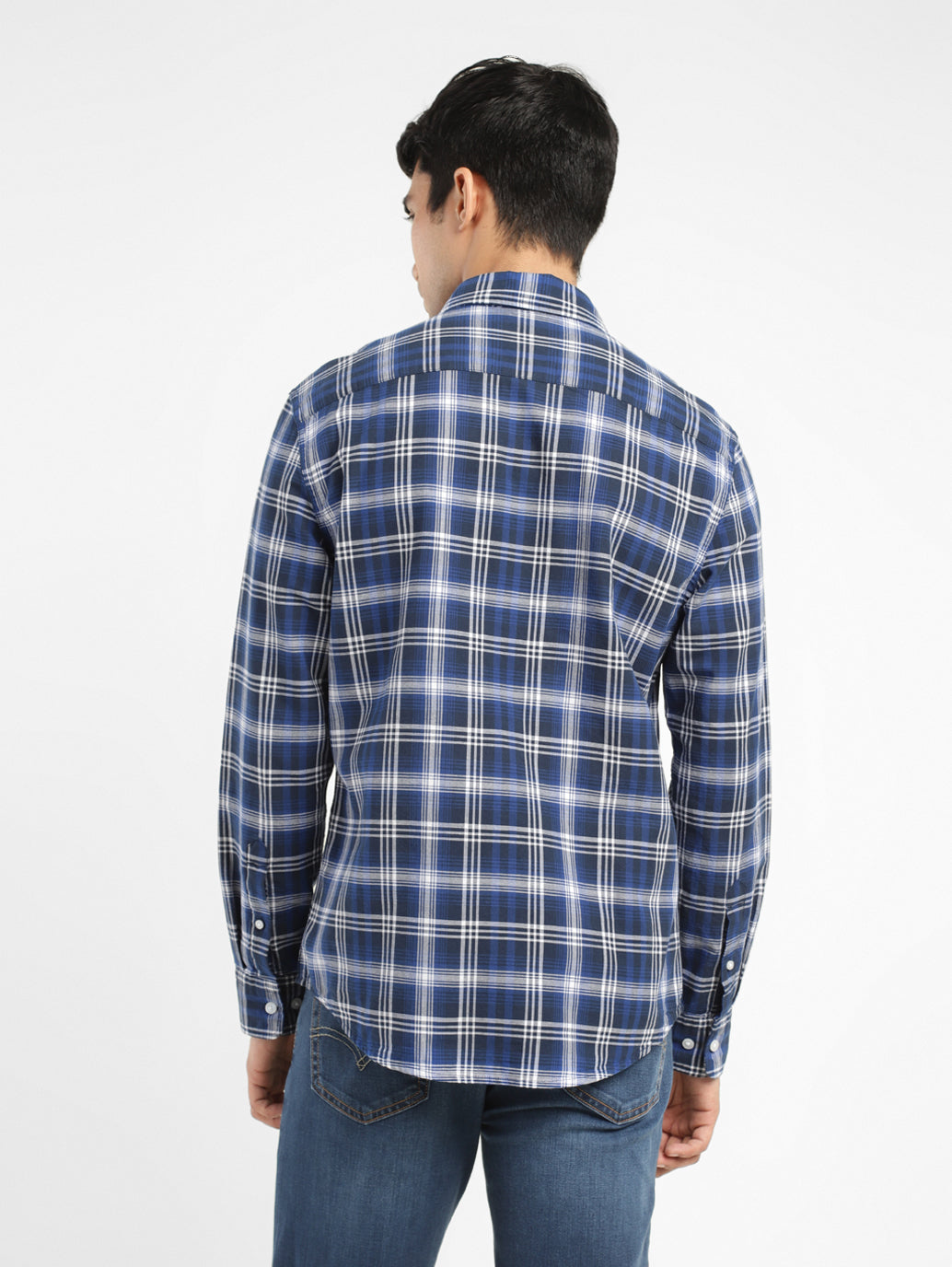 Men's Checkered Slim Fit Shirt