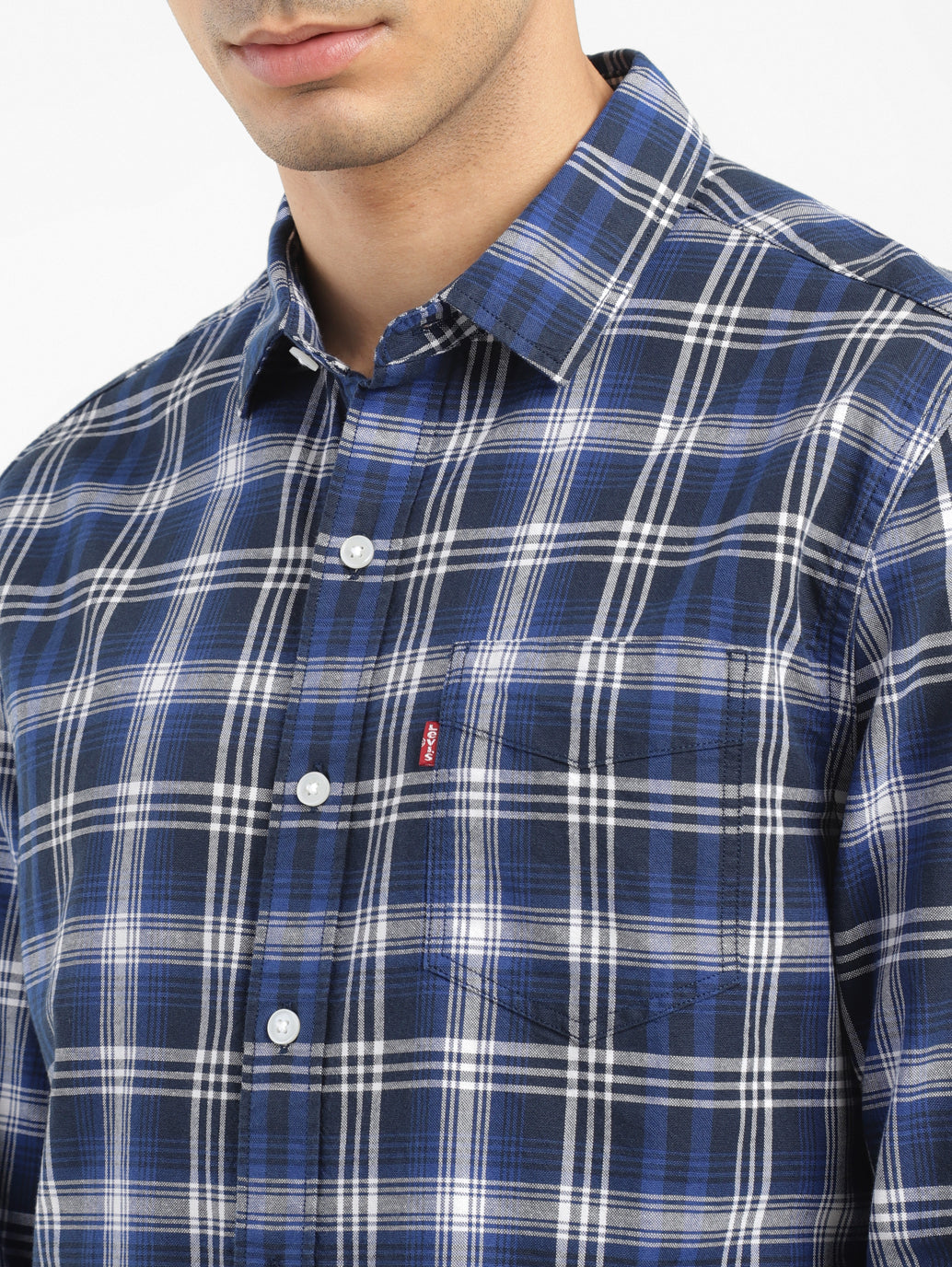 Men's Checkered Slim Fit Shirt