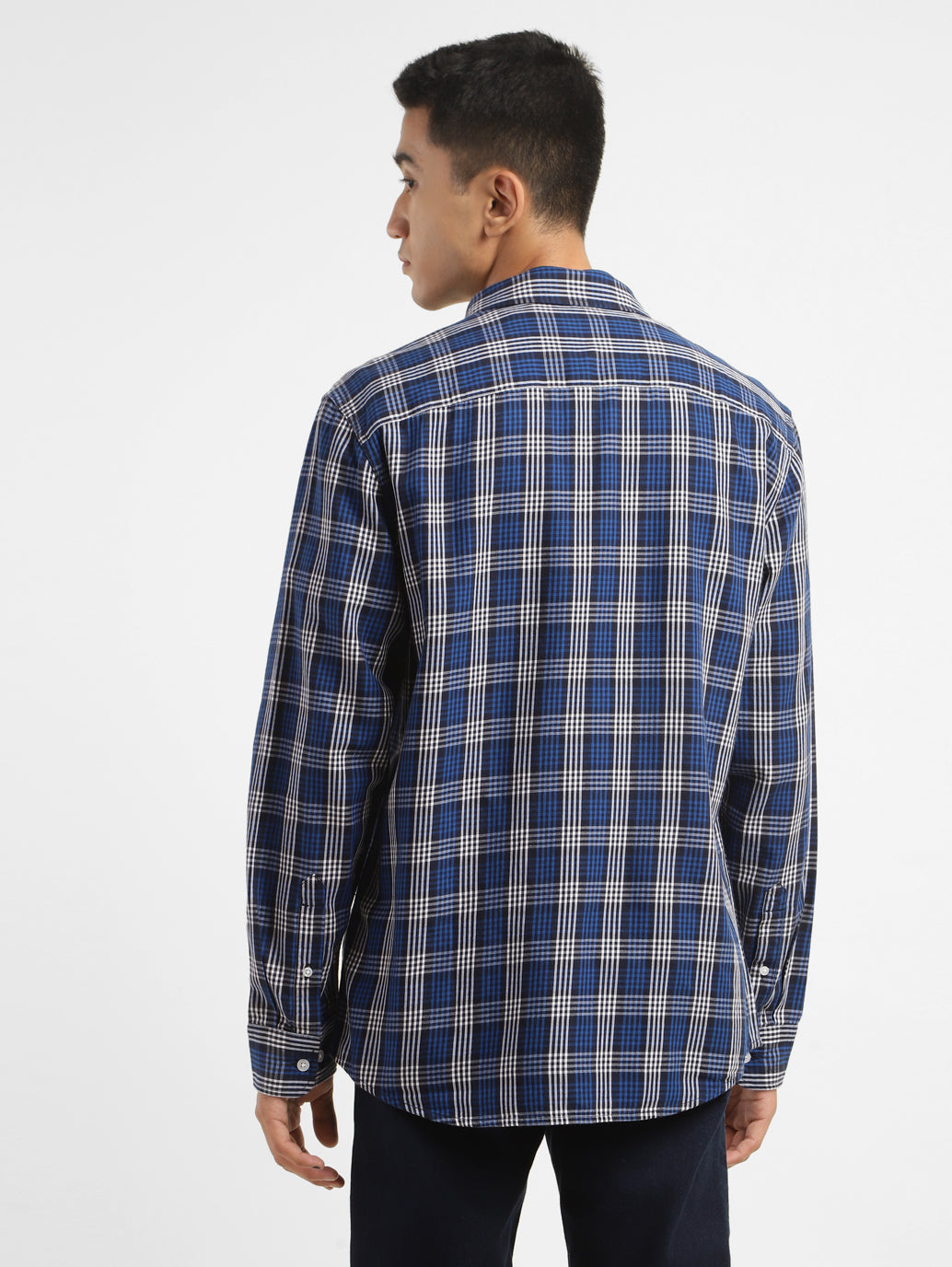 Men's Checkered Slim Fit Shirt