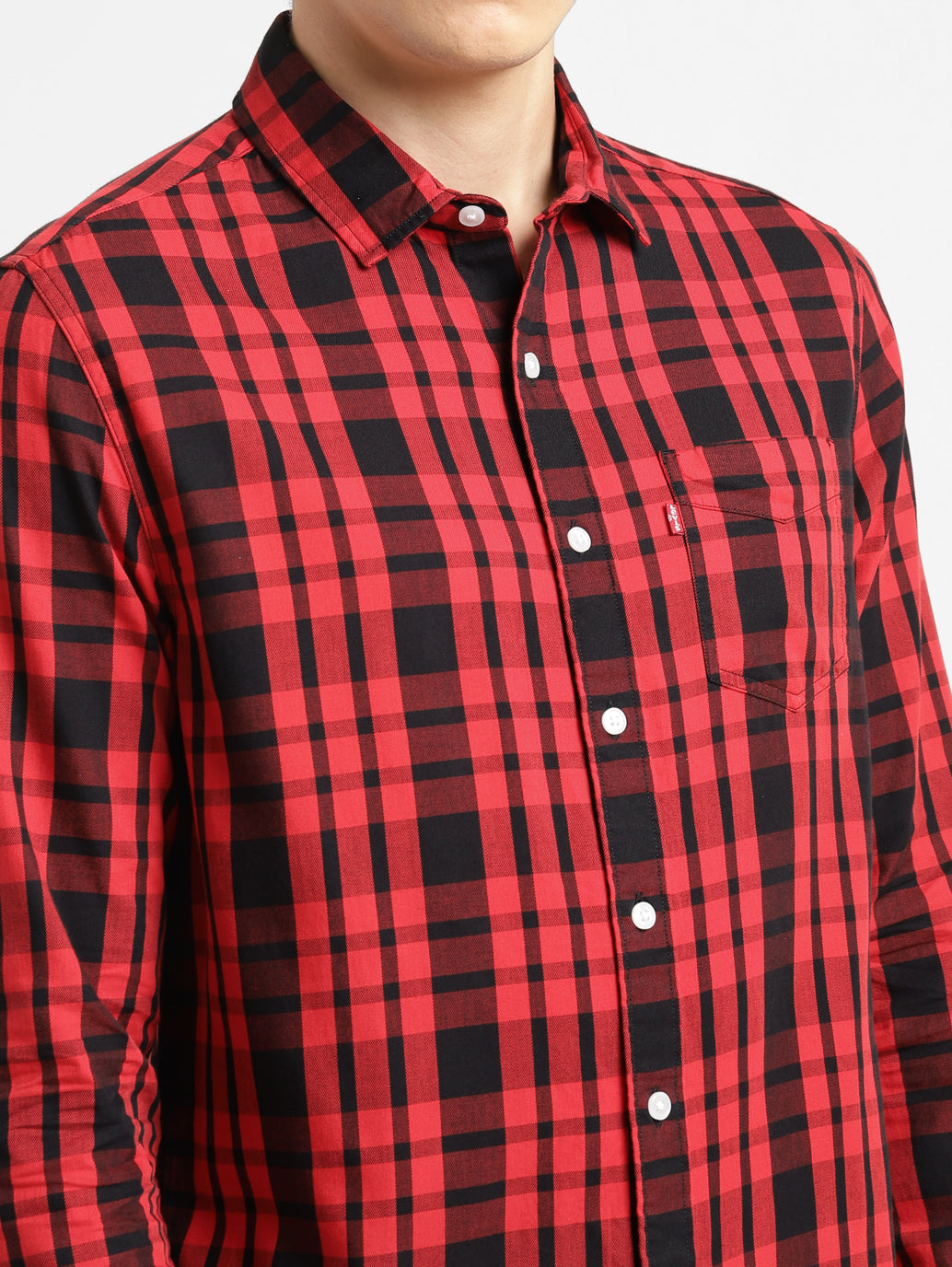 Men's Checkered Slim Fit Shirt