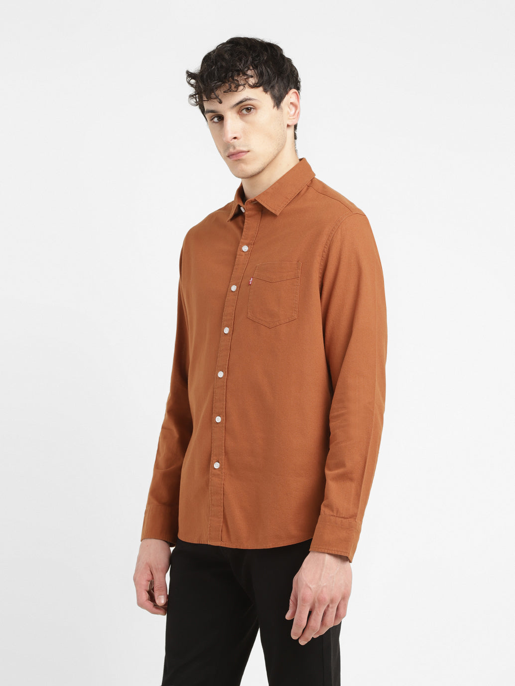 Men's Solid Slim Fit Shirt