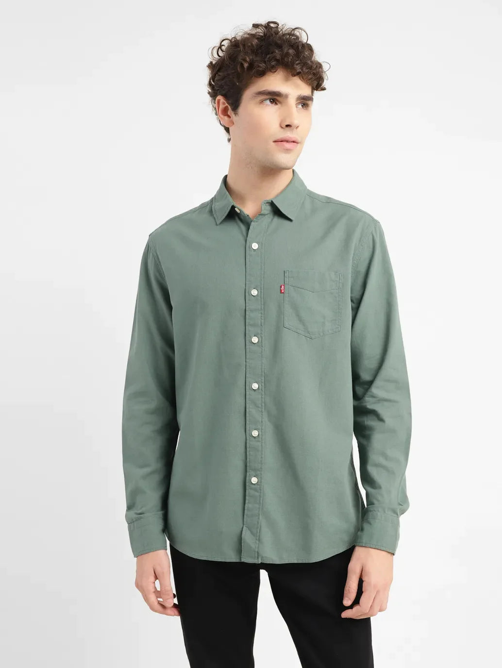 Men's Solid Slim Fit Shirt