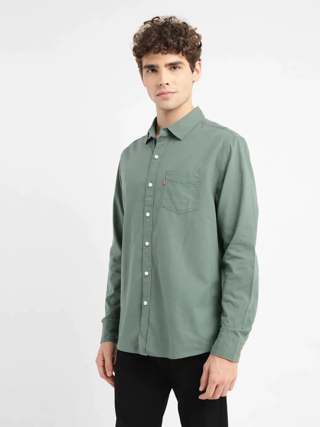 Men's Solid Slim Fit Shirt