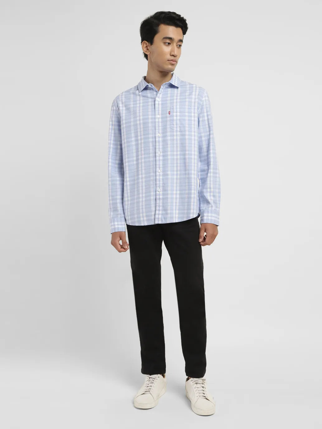 Men's Checkered Slim Fit Shirt