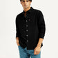 Men's Solid Slim Fit Shirt - Styleshot View