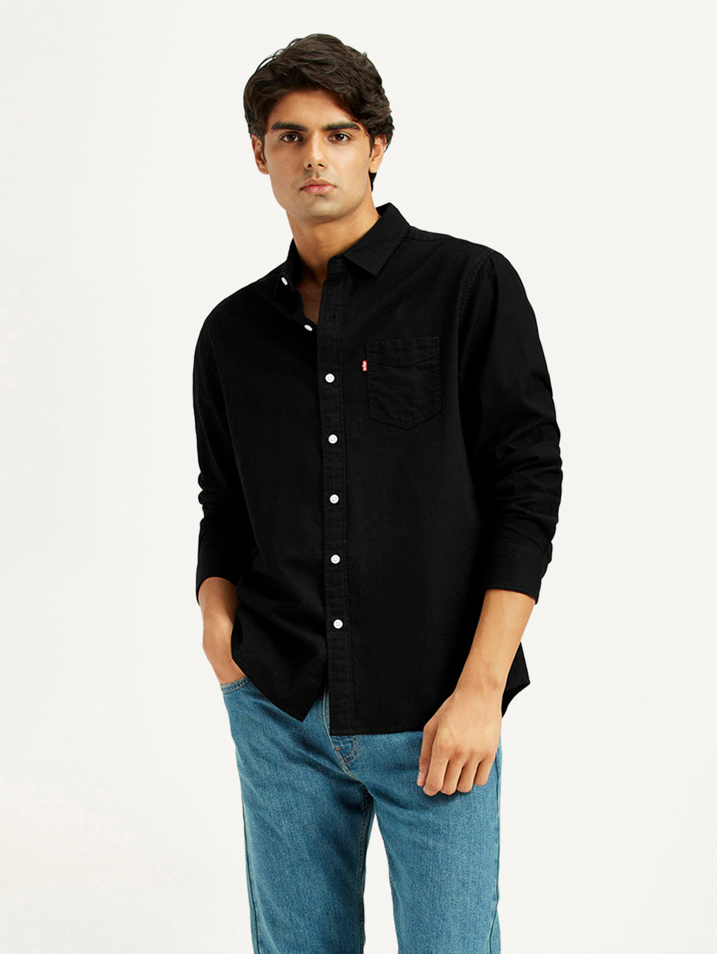 Men's Solid Slim Fit Shirt