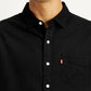 Men's Solid Slim Fit Shirt - Detail View