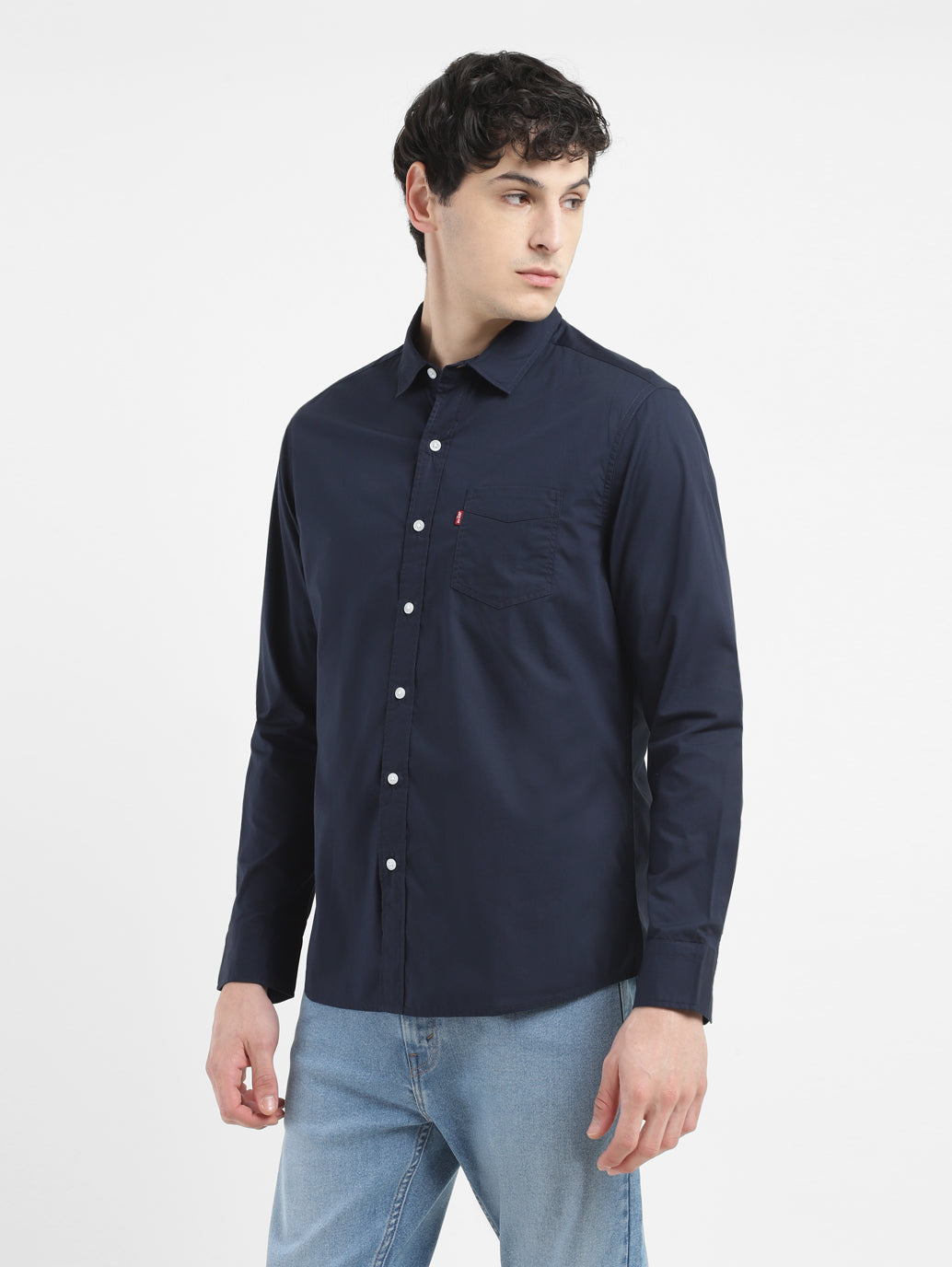 Men's Solid Slim Fit Shirt - 48167224-0cfc-4e79-9fec-841cd98d5896 View