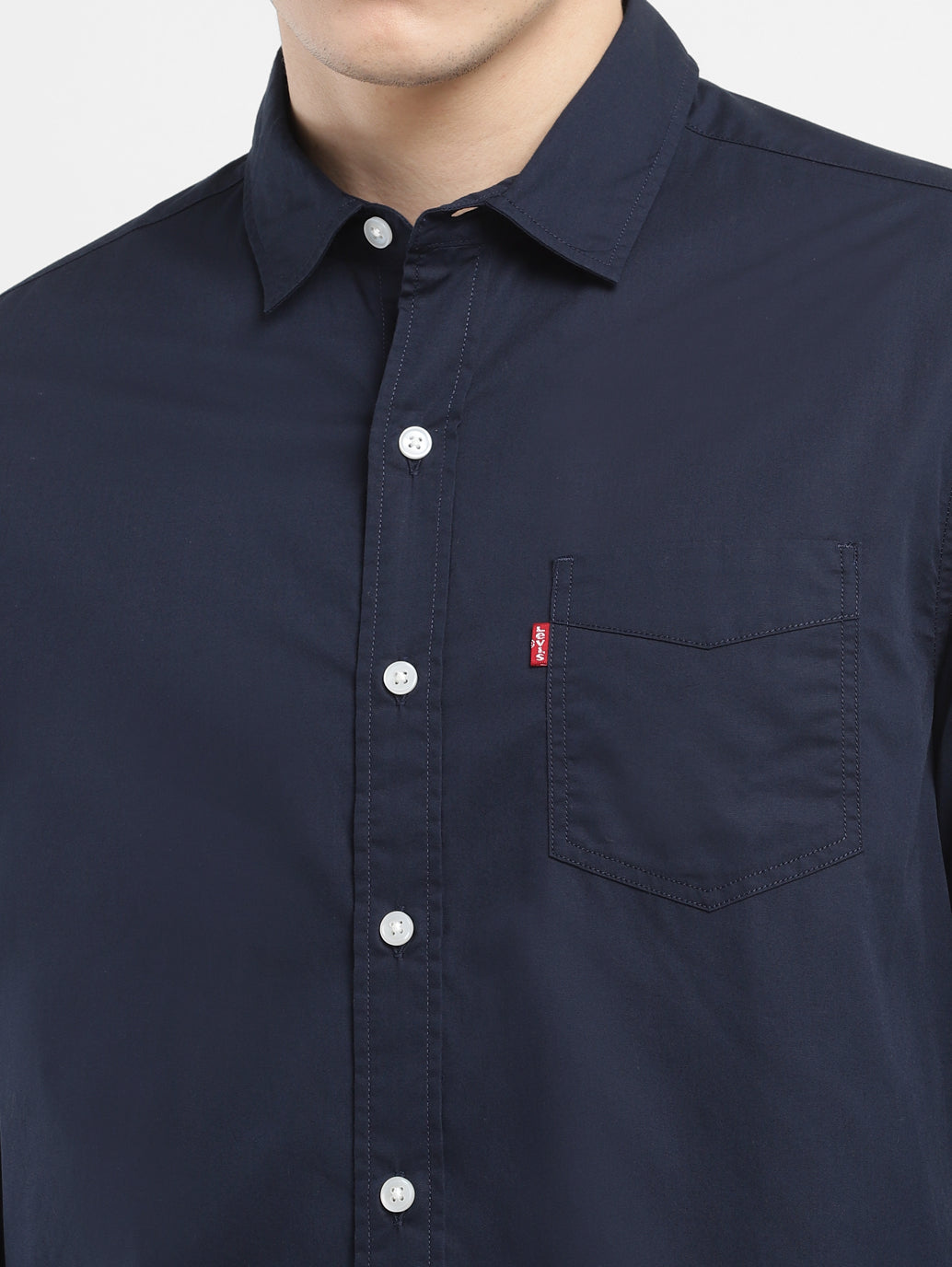 Men's Solid Slim Fit Shirt - 4dfb52c6-651b-453a-b056-7df12b7e886d View