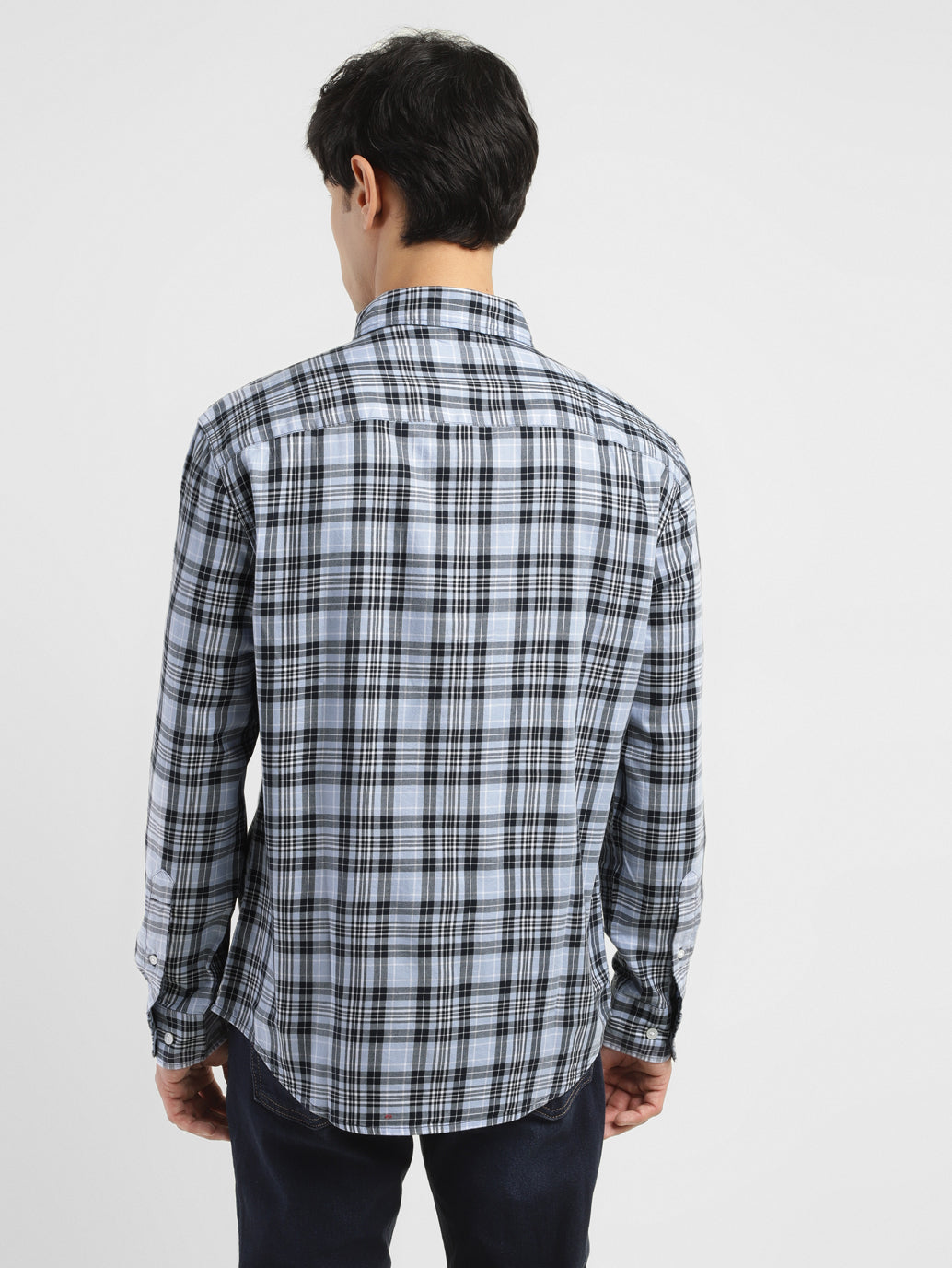 Men's Checkered Slim Fit Shirt