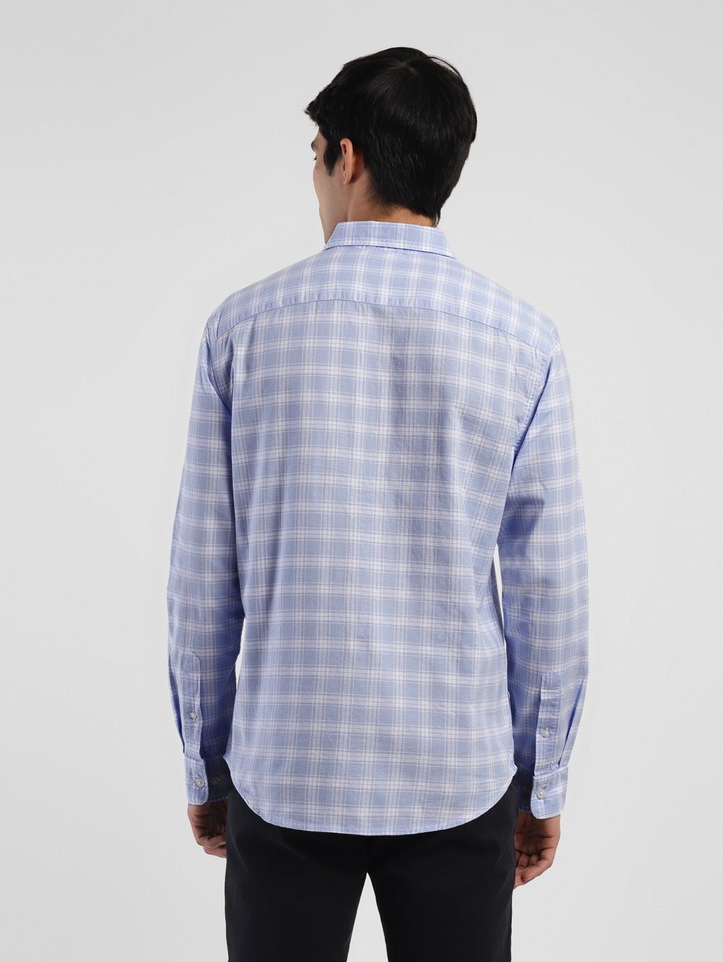 Men's Checkered Slim Fit Shirt