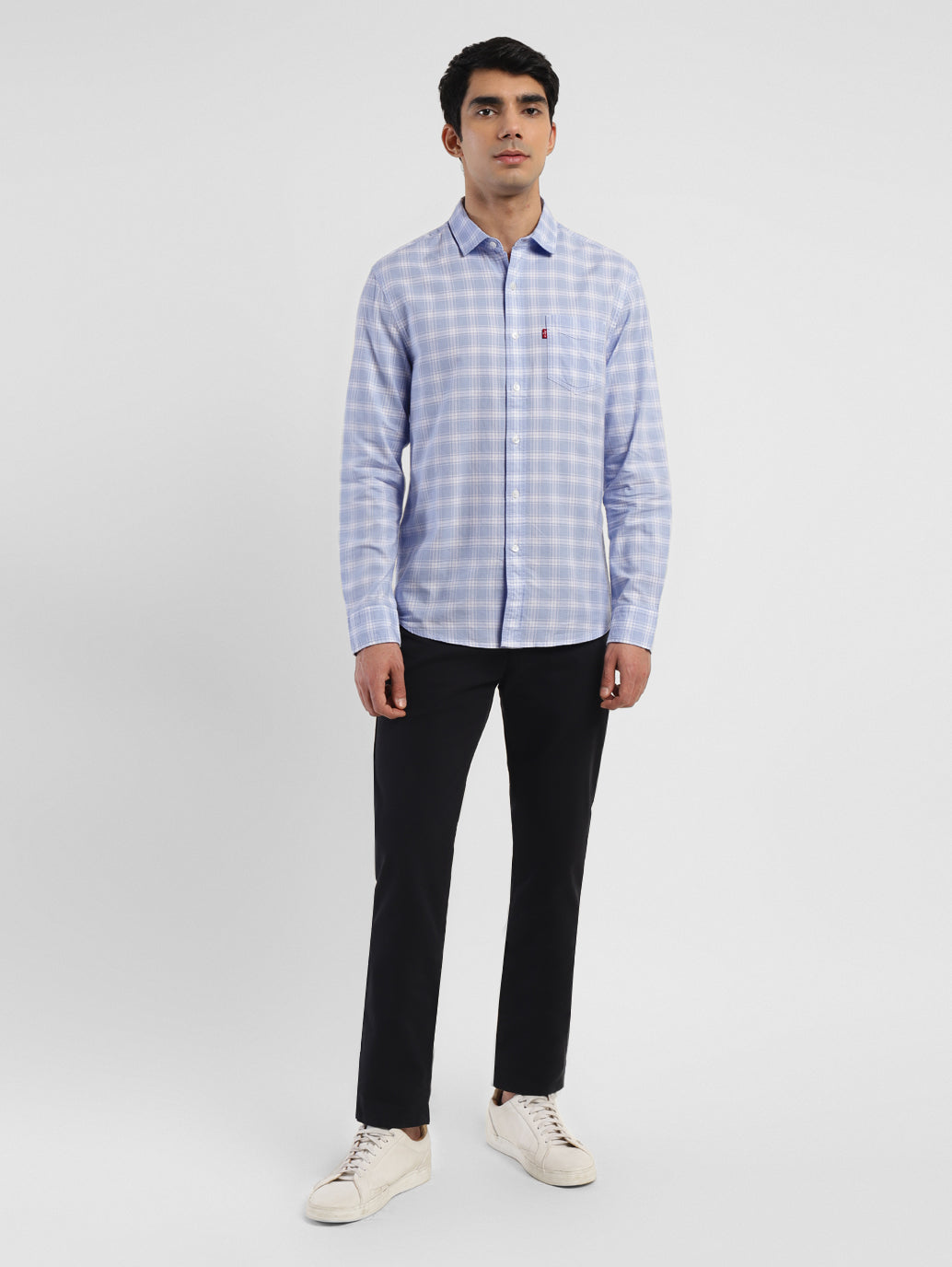 Men's Checkered Slim Fit Shirt