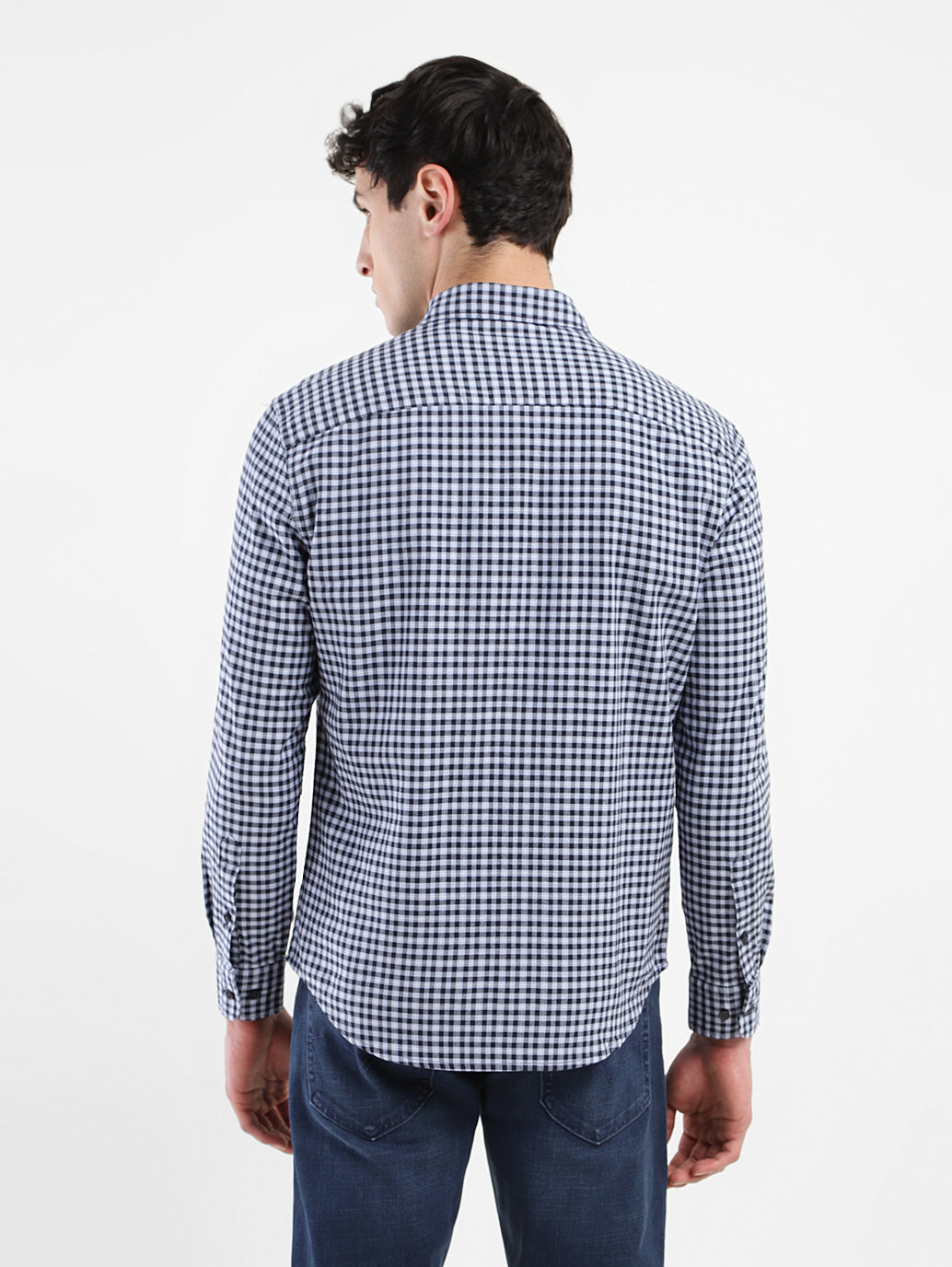 Men's Checkered Slim Fit Shirt