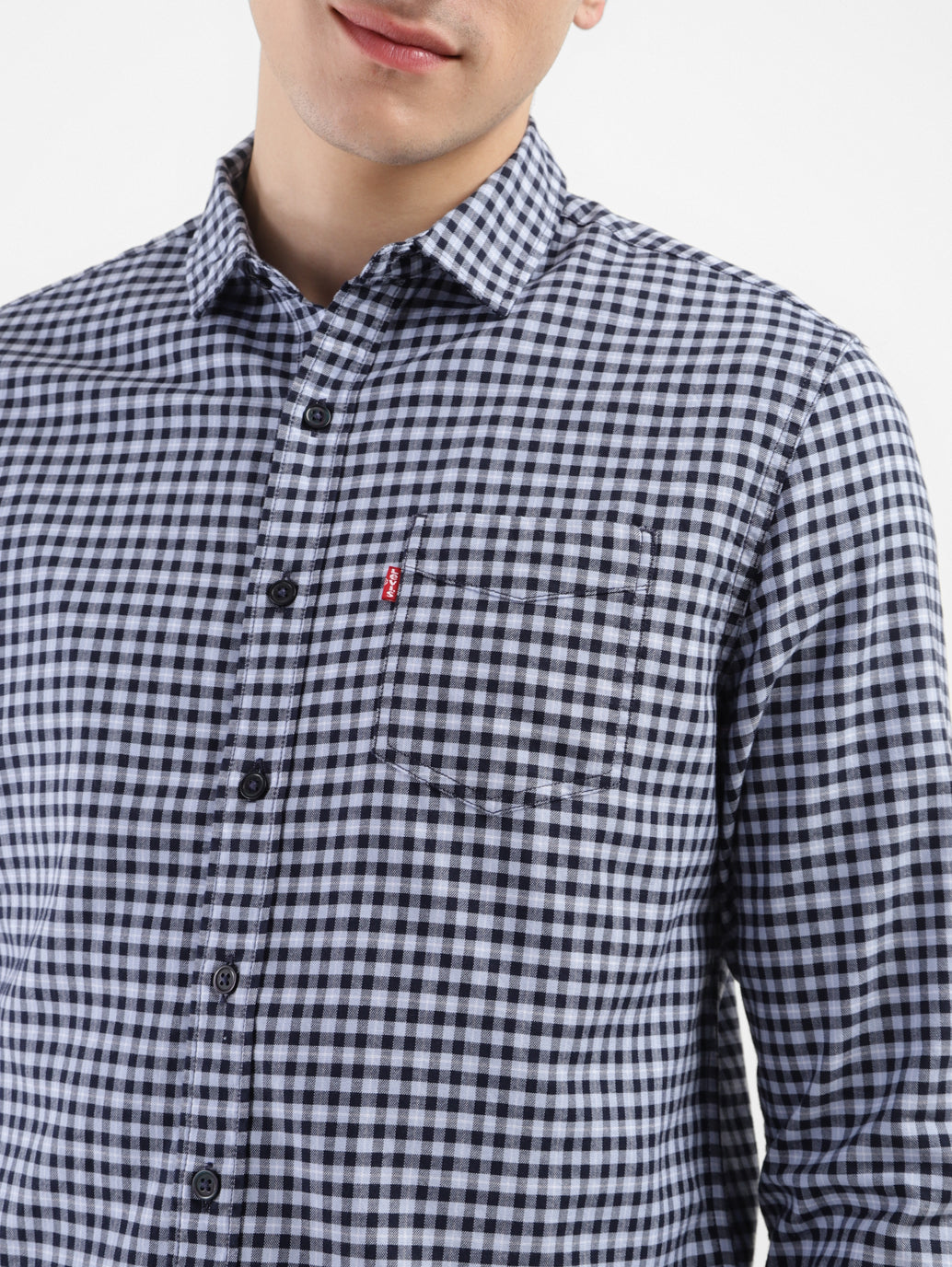 Men's Checkered Slim Fit Shirt