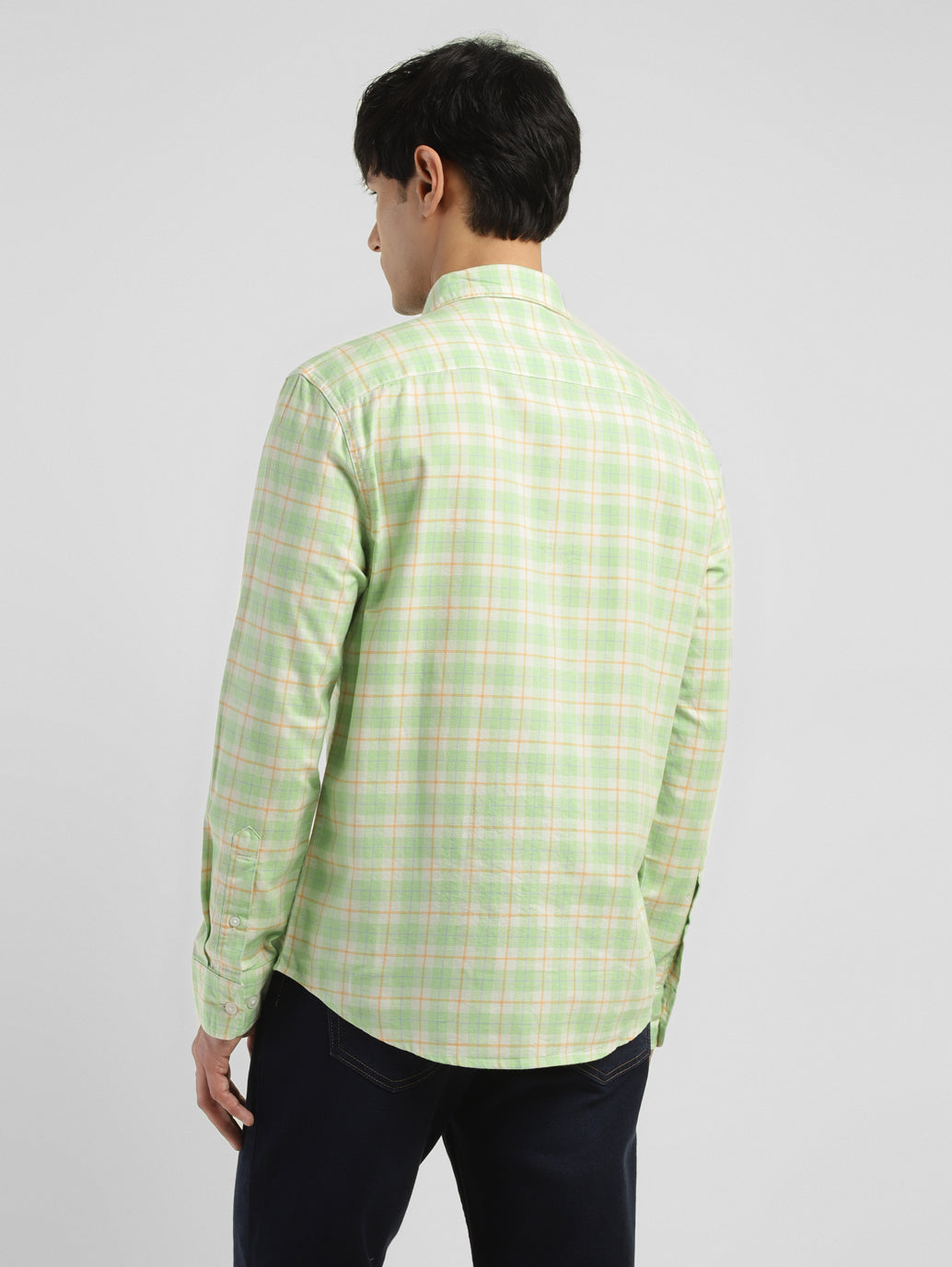 Men's Checkered Slim Fit Shirt