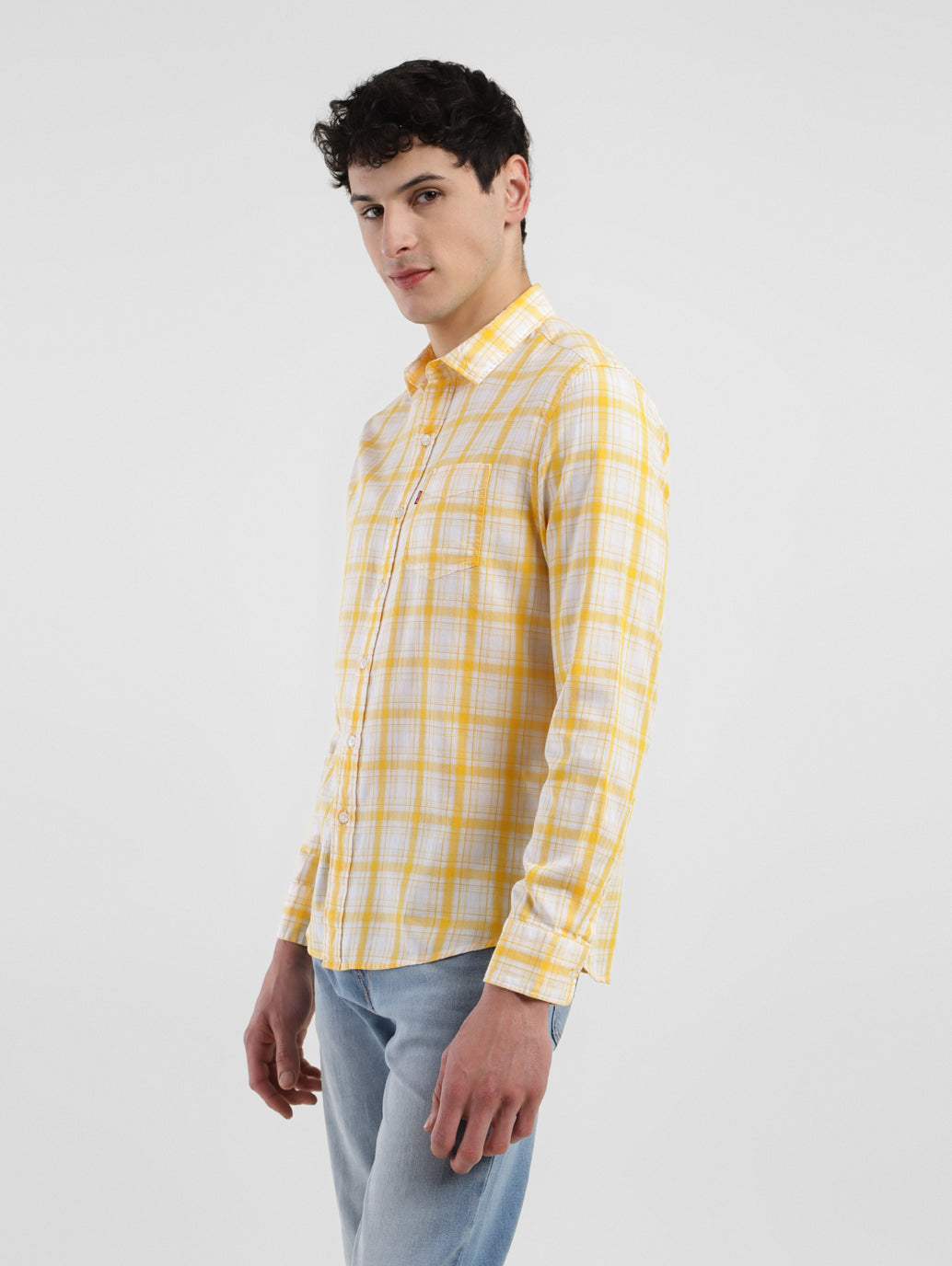 Men's Checkered Slim Fit Shirt