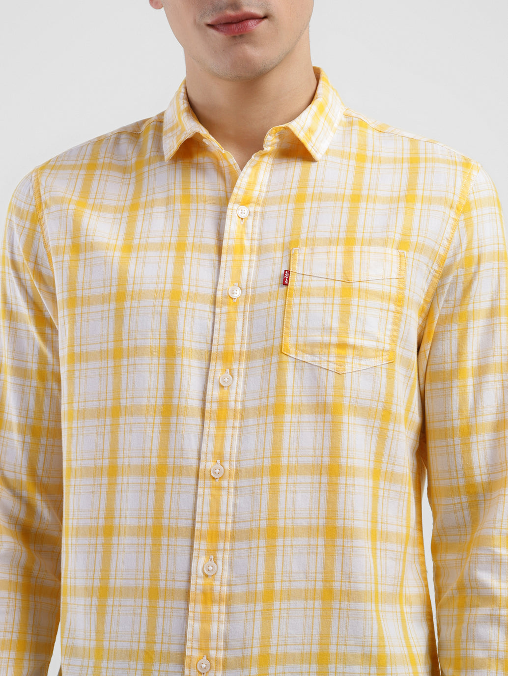 Men's Checkered Slim Fit Shirt