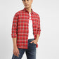 Men's Checkered Slim Fit Shirt