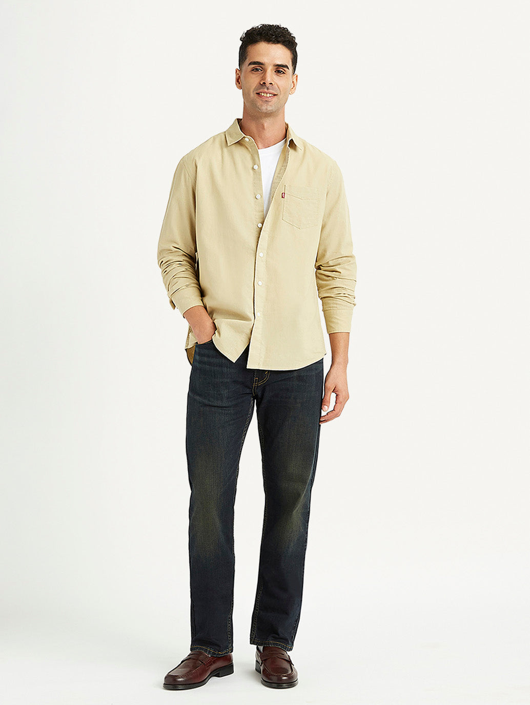 Men's Solid Regular Fit Shirt