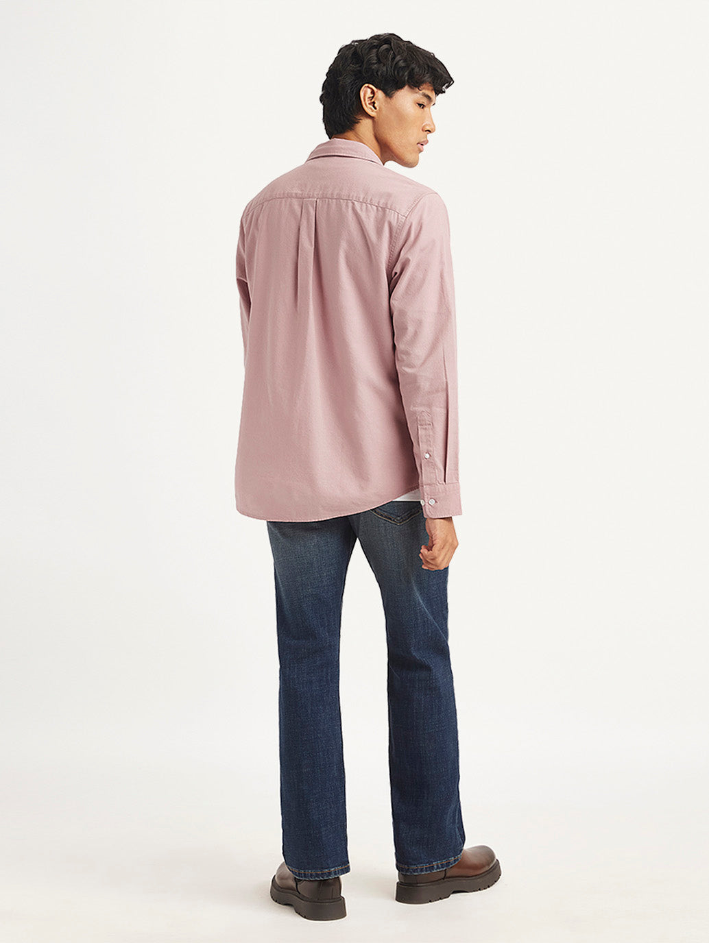 Men's Solid Slim Fit Shirt - de288e3c-ba88-44cf-90b7-768784ab66de View