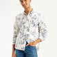 Men's Floral Print Regular Fit Shirt