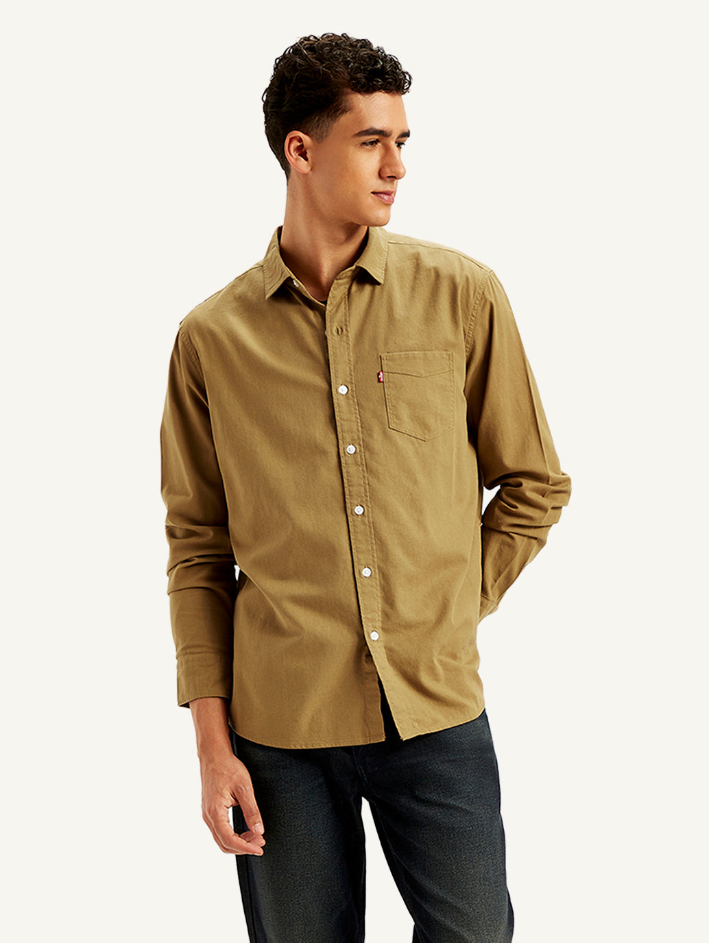 Men's Solid Slim Fit Shirt