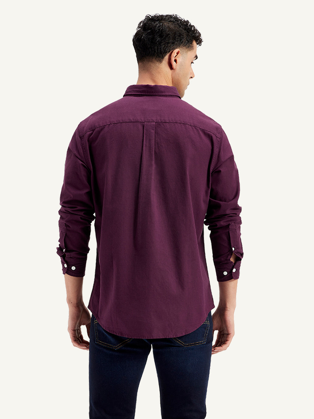 Men's Solid Slim Fit Shirt