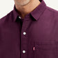 Men's Solid Slim Fit Shirt