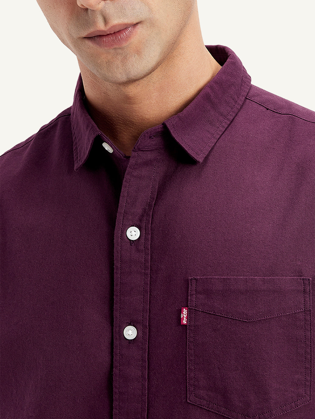 Men's Solid Slim Fit Shirt