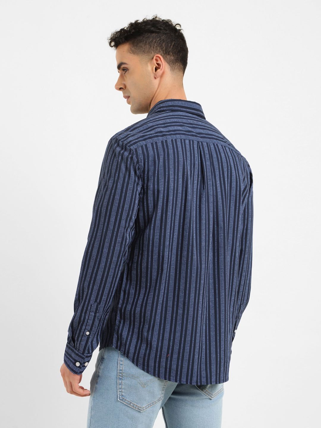 Men's Striped Slim Fit Shirt