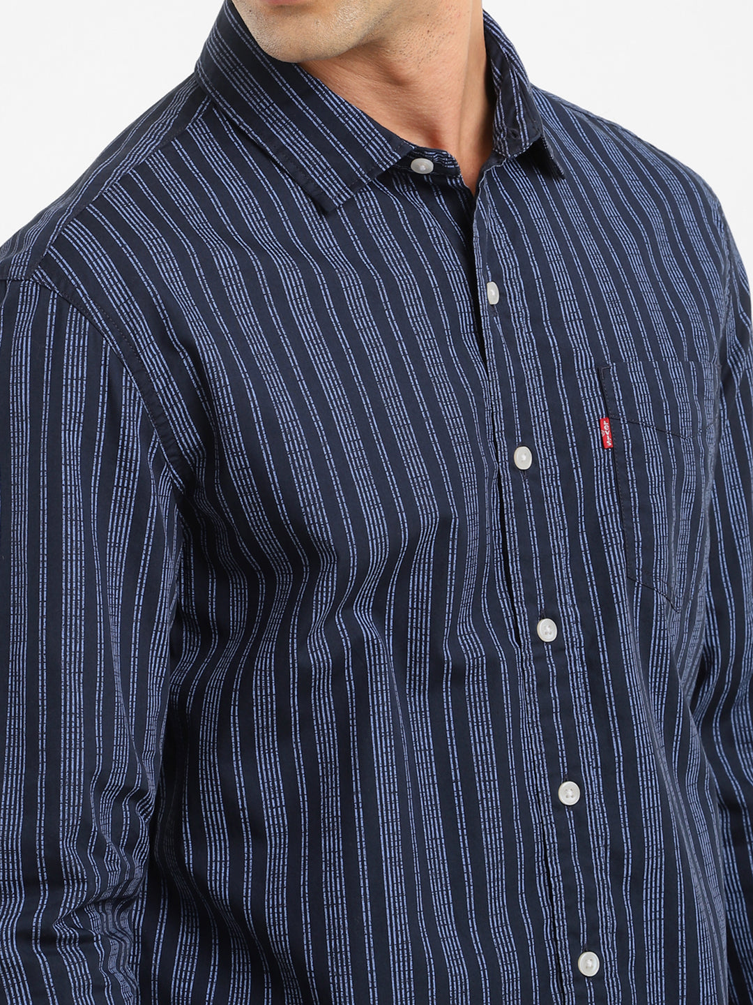 Men's Striped Slim Fit Shirt