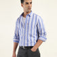 Men's Striped Slim Fit Shirt - Styleshot View