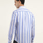 Men's Striped Slim Fit Shirt - Back View