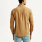 Men's Solid Slim Fit Shirt - Back View