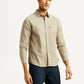 Men's Solid Slim Fit Shirt - Side View