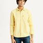 Men's Solid Slim Fit Shirt - Front View