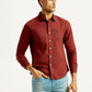 Men's Solid Slim Fit Shirt - Styleshot View