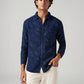 Men's Self Design Slim Fit Shirt - Styleshot View